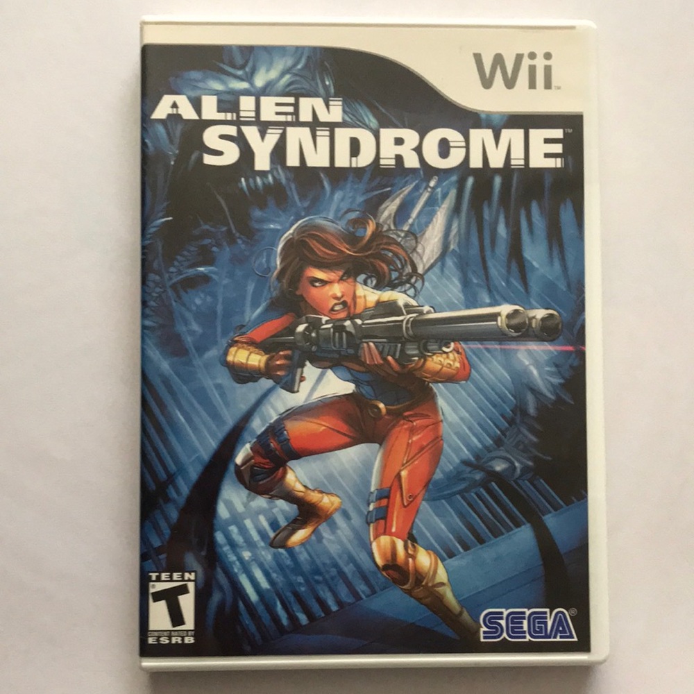 Alien Syndrome Wii disc